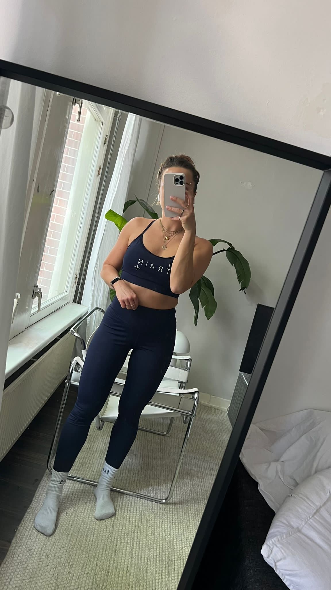 sports leggings black